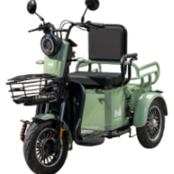 Triciclu Electric Persoane TRP500 / C: Albastru - 683312, include taxa verde